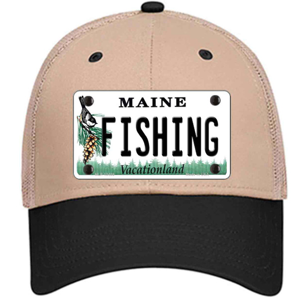 Fishing Maine Wholesale Novelty License Plate Hat