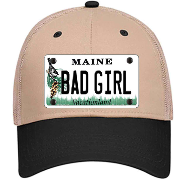 Bad Girl Maine Wholesale Novelty License Plate Hat