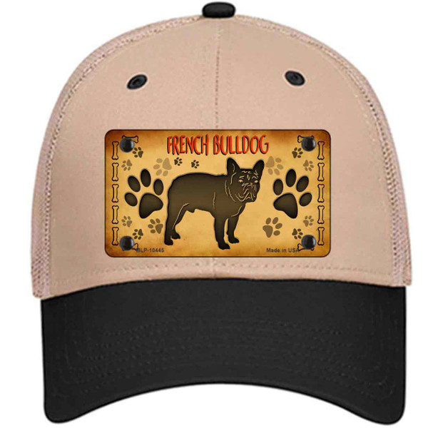 French Bulldog Wholesale Novelty License Plate Hat