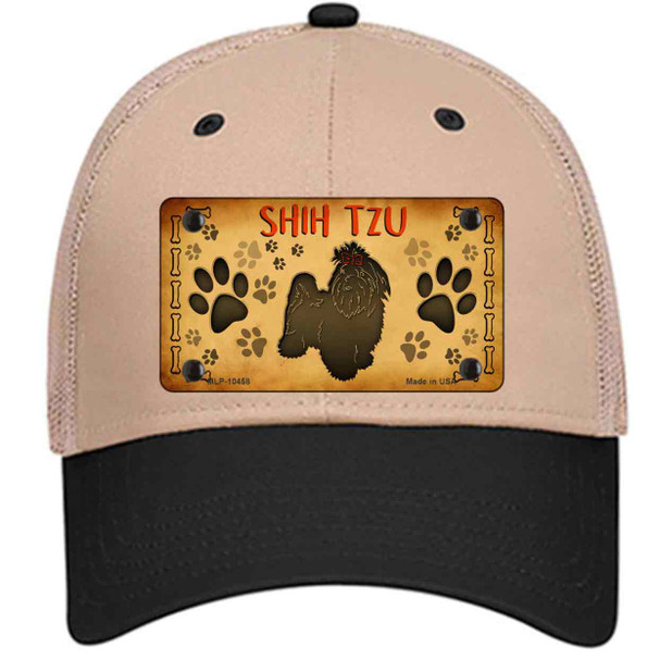 Shih Tzu Wholesale Novelty License Plate Hat