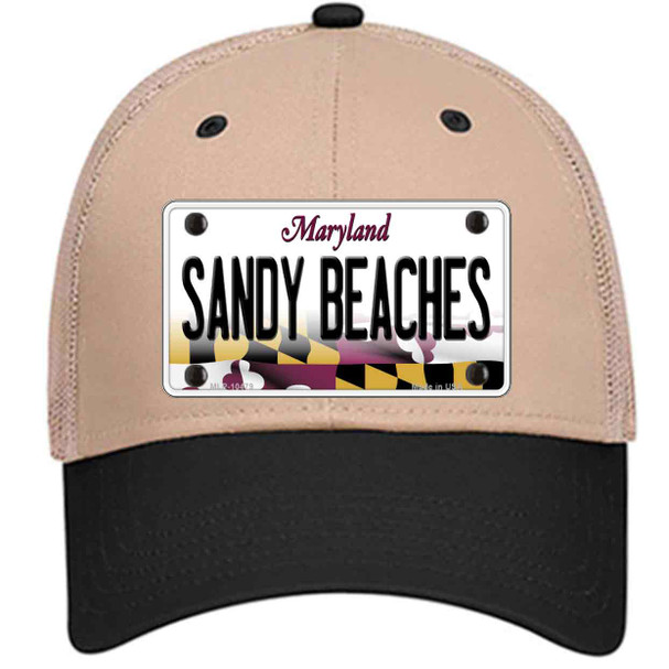 Sandy Beaches Maryland Wholesale Novelty License Plate Hat