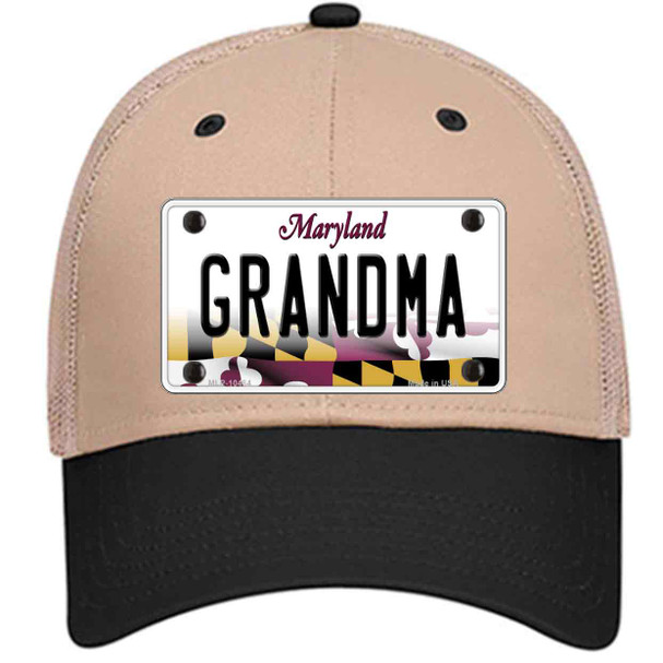 Grandma Maryland Wholesale Novelty License Plate Hat