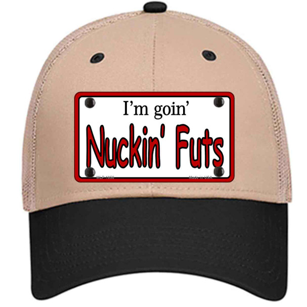 Im Goin Nuckin Futs Wholesale Novelty License Plate Hat