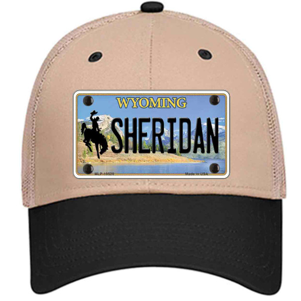 Sheridan Wyoming Wholesale Novelty License Plate Hat