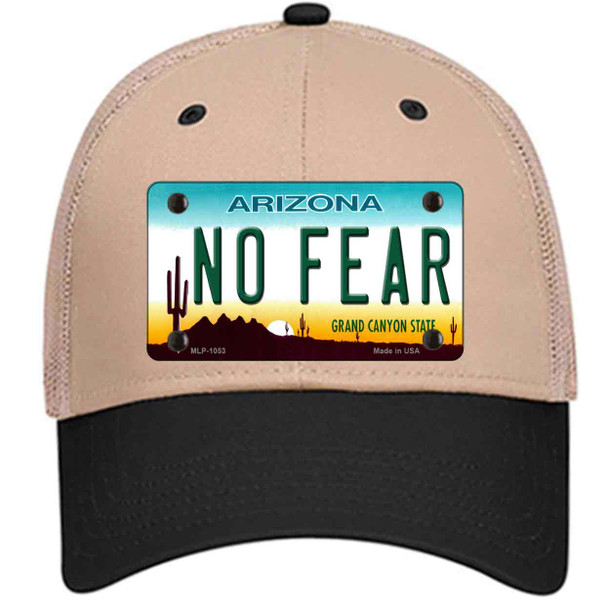 No Fear Arizona Wholesale Novelty License Plate Hat