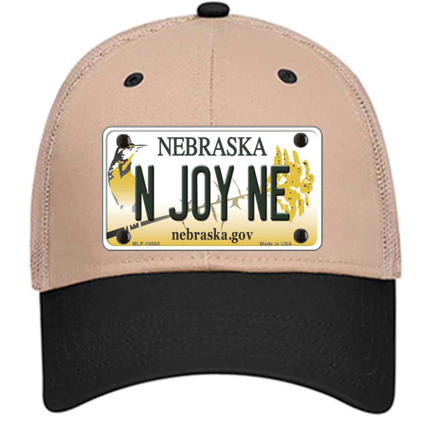 N Joy NE Nebraska Wholesale Novelty License Plate Hat