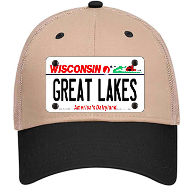 Great Lakes Wisconsin Wholesale Novelty License Plate Hat