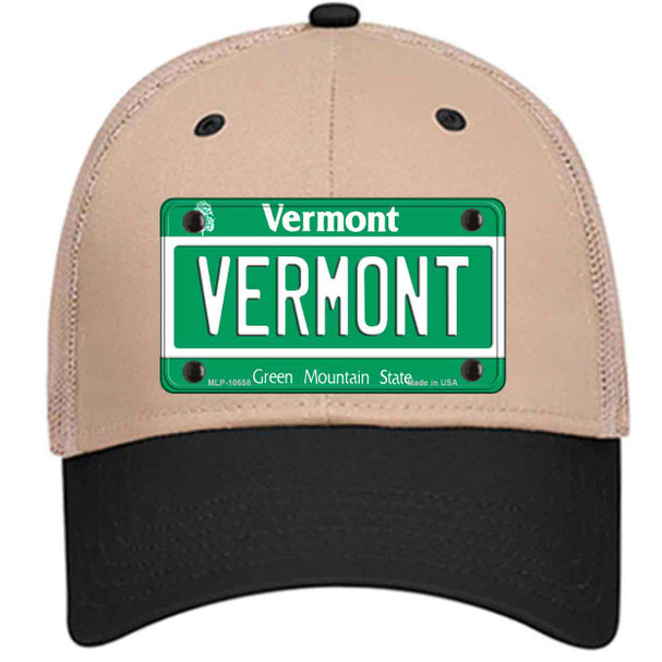 Vermont Green Mountain State Wholesale Novelty License Plate Hat