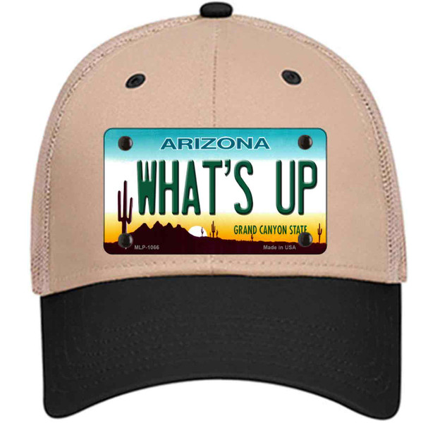 Whats Up Wholesale Novelty License Plate Hat