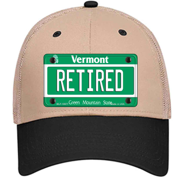 Retired Vermont Wholesale Novelty License Plate Hat