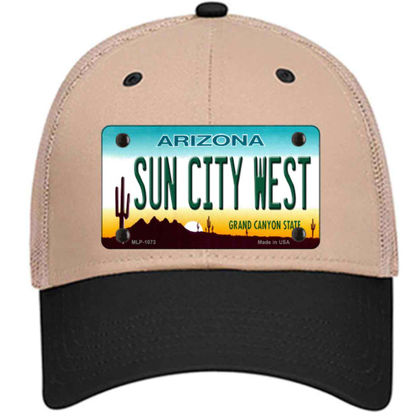 Sun City West Arizona Wholesale Novelty License Plate Hat