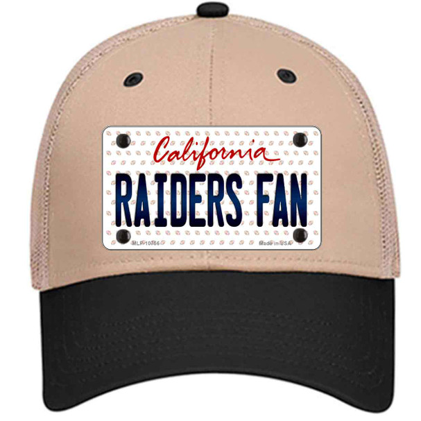 Raiders Fan California Wholesale Novelty License Plate Hat