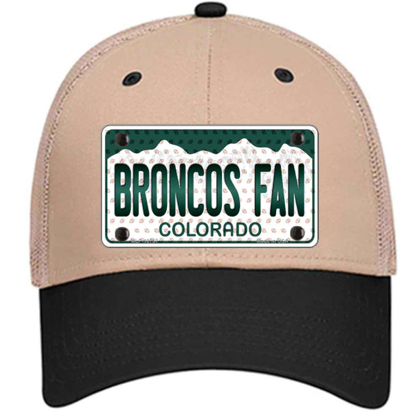 Broncos Fan Colorado Wholesale Novelty License Plate Hat