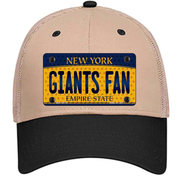 Giants Fan New York Wholesale Novelty License Plate Hat