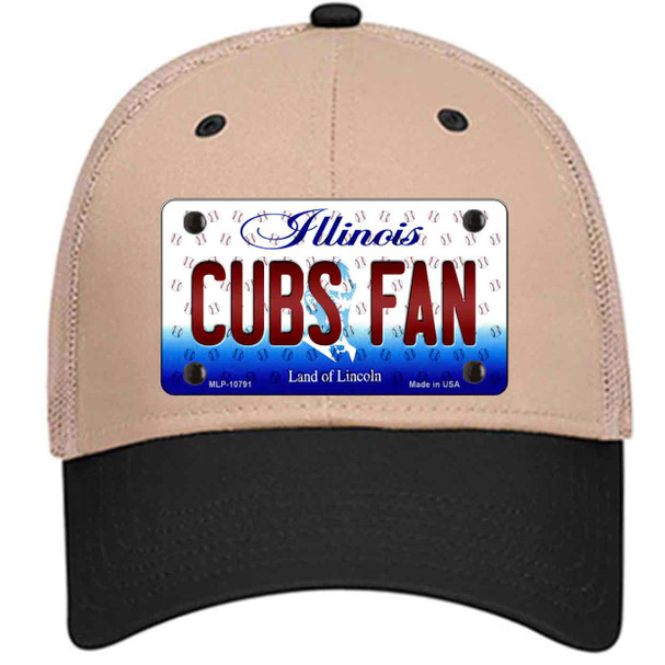Cubs Fan Illinois Wholesale Novelty License Plate Hat