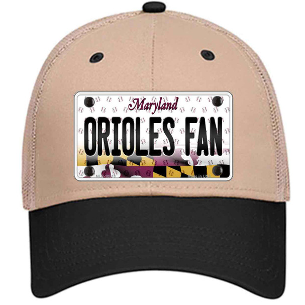 Orioles Fan Maryland Wholesale Novelty License Plate Hat