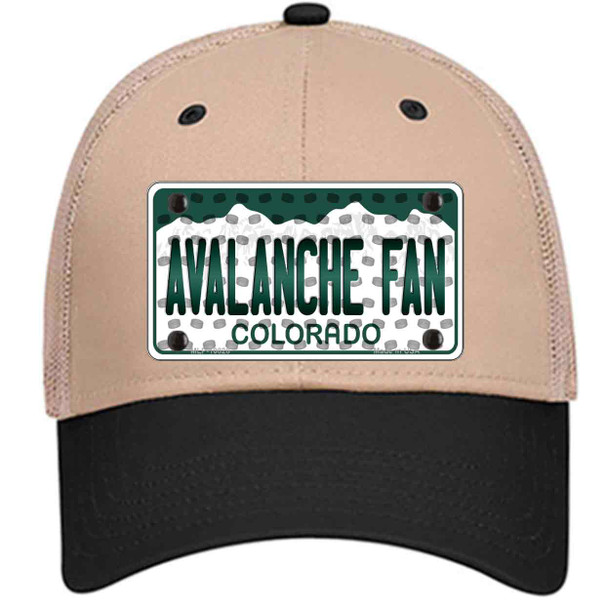 Avalanche Fan Colorado Wholesale Novelty License Plate Hat