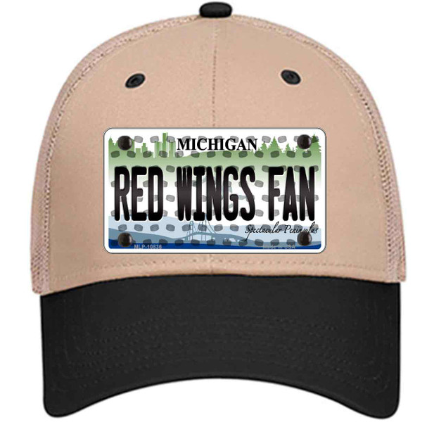 Red Wings Fan Michigan Wholesale Novelty License Plate Hat