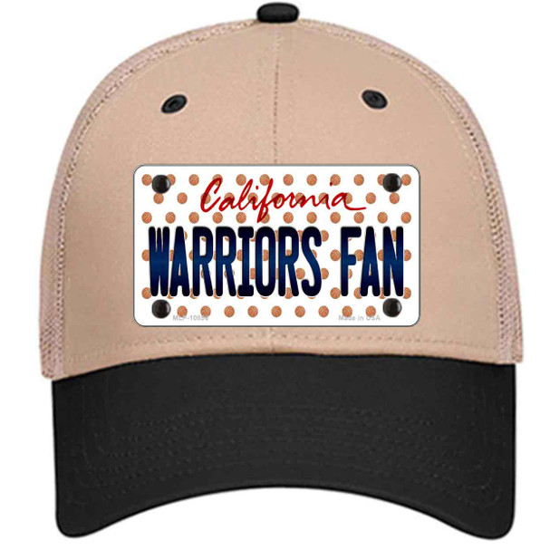 Warriors Fan California Wholesale Novelty License Plate Hat