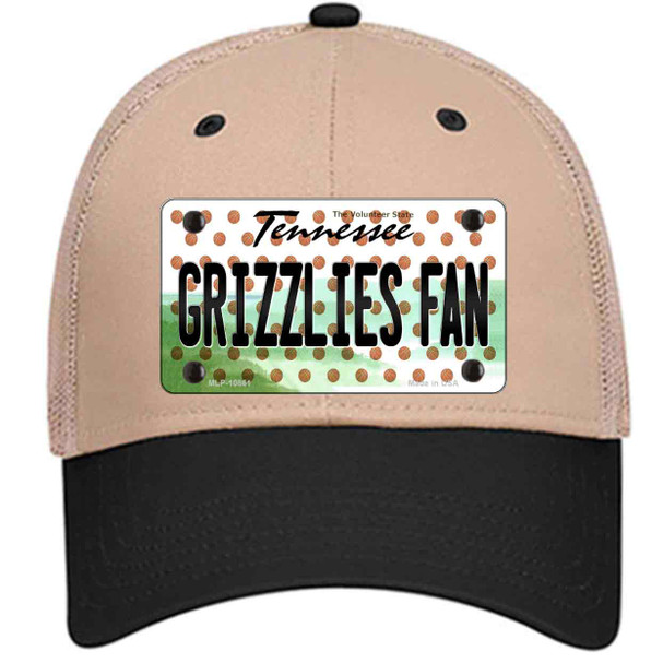 Grizzlies Fan Tennessee Wholesale Novelty License Plate Hat