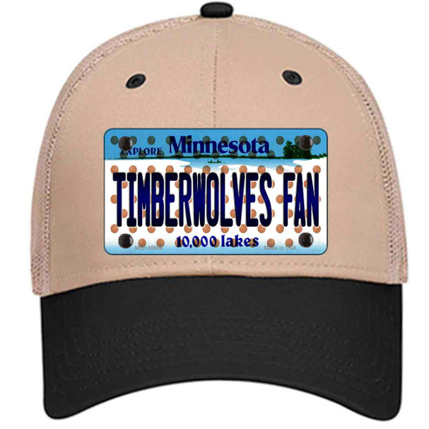 Timberwolves Fan Minnesota Wholesale Novelty License Plate Hat