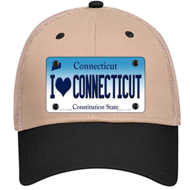 I Love Connecticut Wholesale Novelty License Plate Hat