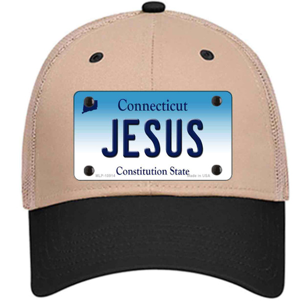 Jesus Connecticut Wholesale Novelty License Plate Hat