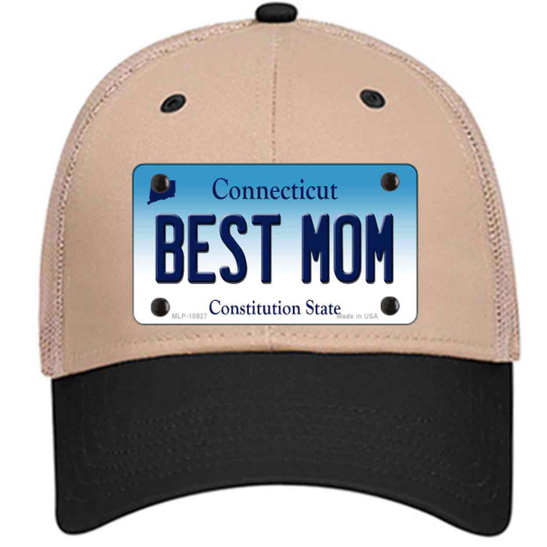 Best Mom Connecticut Wholesale Novelty License Plate Hat