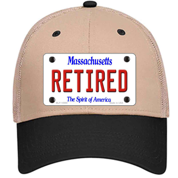 Retired Massachusetts Wholesale Novelty License Plate Hat