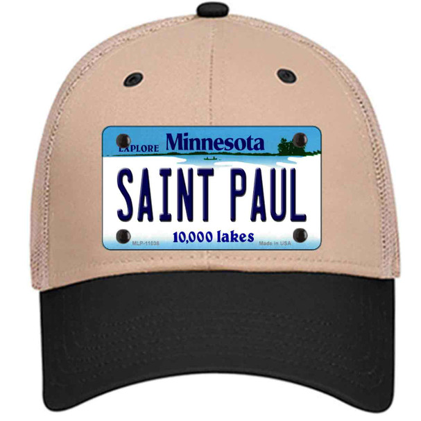 Saint Paul Minnesota State Wholesale Novelty License Plate Hat