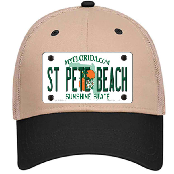 St Pete Beach Florida Wholesale Novelty License Plate Hat