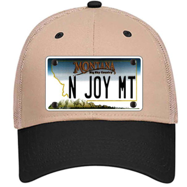 N Joy MT Montana State Wholesale Novelty License Plate Hat