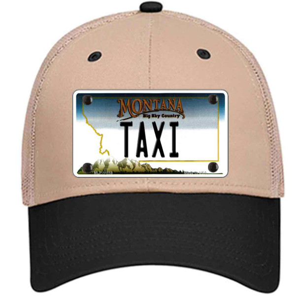 Taxi Montana State Wholesale Novelty License Plate Hat