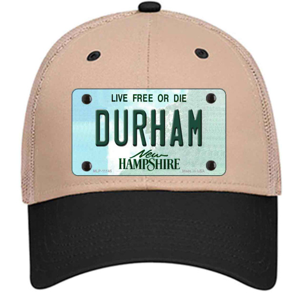 Durham New Hampshire State Wholesale Novelty License Plate Hat