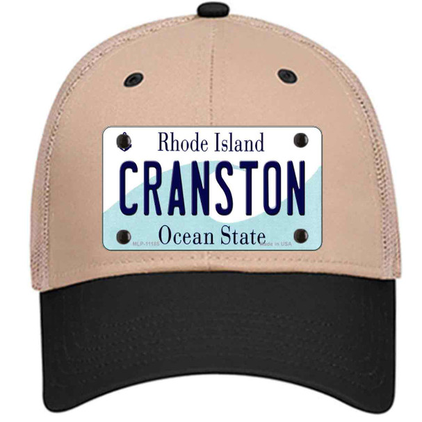 Cranston Rhode Island State Wholesale Novelty License Plate Hat