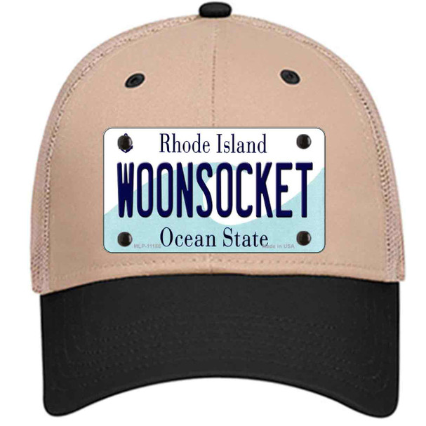 Woonsocket Rhode Island State Wholesale Novelty License Plate Hat