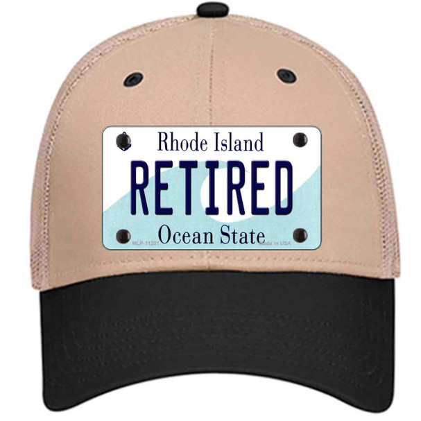 Retired Rhode Island State Wholesale Novelty License Plate Hat