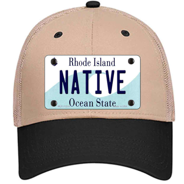 Native Rhode Island State Wholesale Novelty License Plate Hat