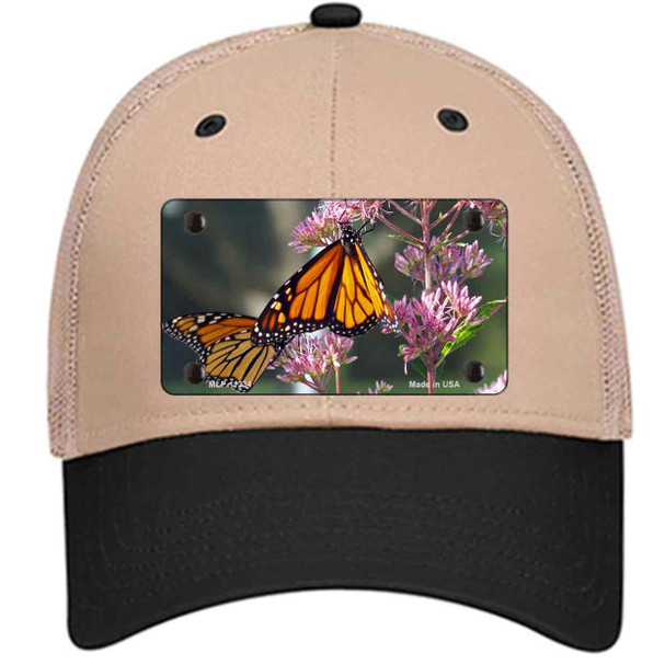 Butterfly Monarch On Flower Wholesale Novelty License Plate Hat