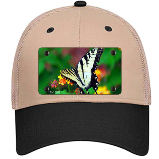 Butterfly Black and White Wholesale Novelty License Plate Hat