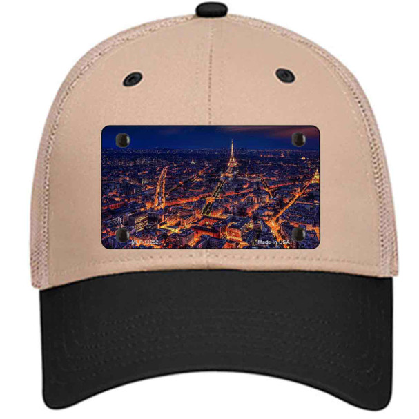 Paris At Night Eiffel Tower In Center Wholesale Novelty License Plate Hat