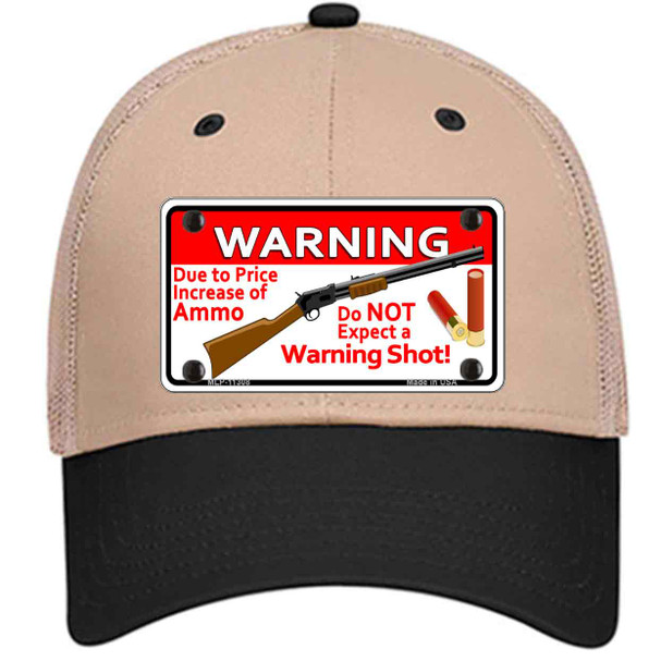 Do Not Expect A Warning Shot Wholesale Novelty License Plate Hat