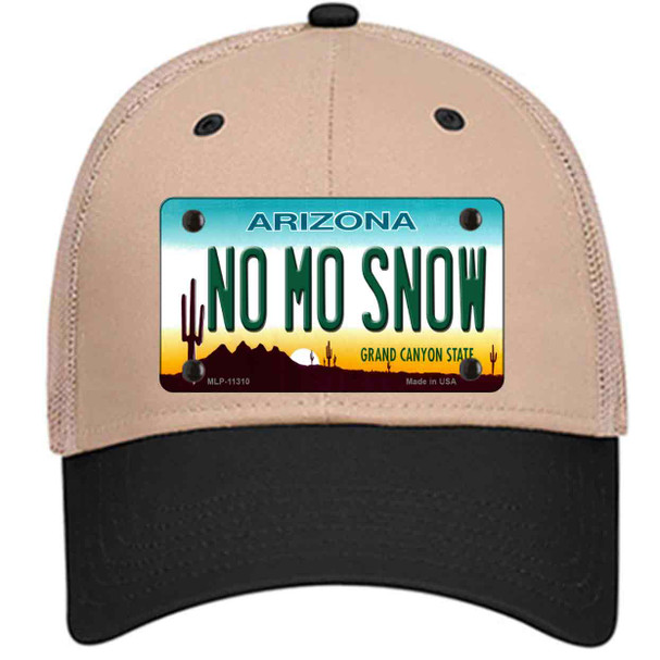 No Mo Snow Wholesale Novelty License Plate Hat