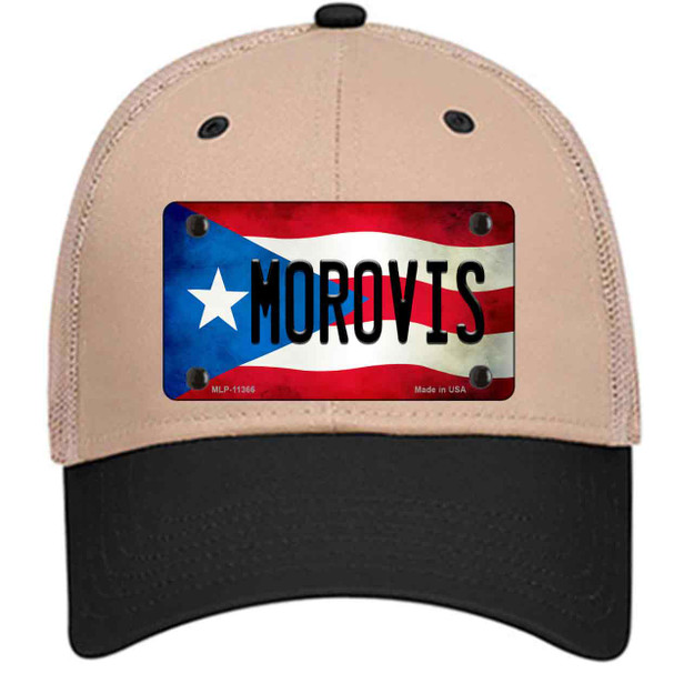 Morovis Puerto Rico Flag Wholesale Novelty License Plate Hat