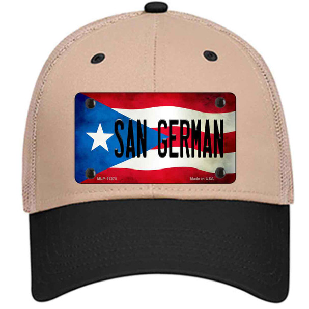San German Puerto Rico Flag Wholesale Novelty License Plate Hat