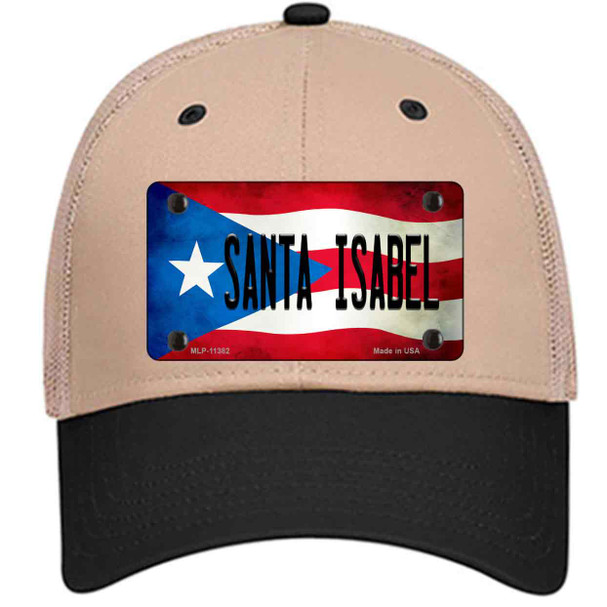 Santa Isabel Puerto Rico Flag Wholesale Novelty License Plate Hat