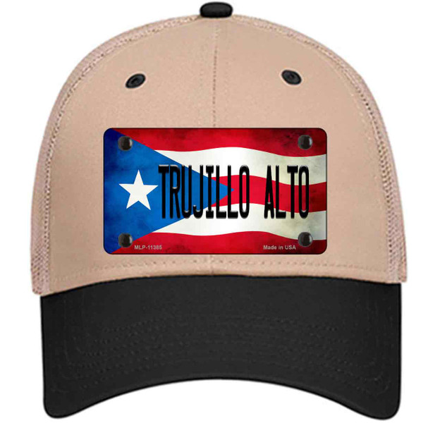 Trujillo Alto Puerto Rico Flag Wholesale Novelty License Plate Hat