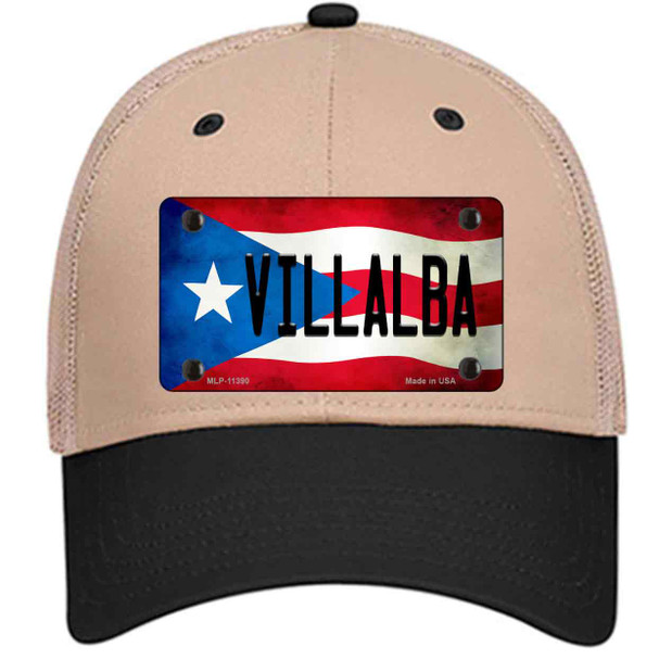 Villalba Puerto Rico Flag Wholesale Novelty License Plate Hat