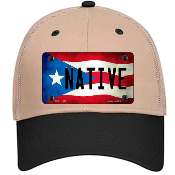 Native Puerto Rico Flag Wholesale Novelty License Plate Hat