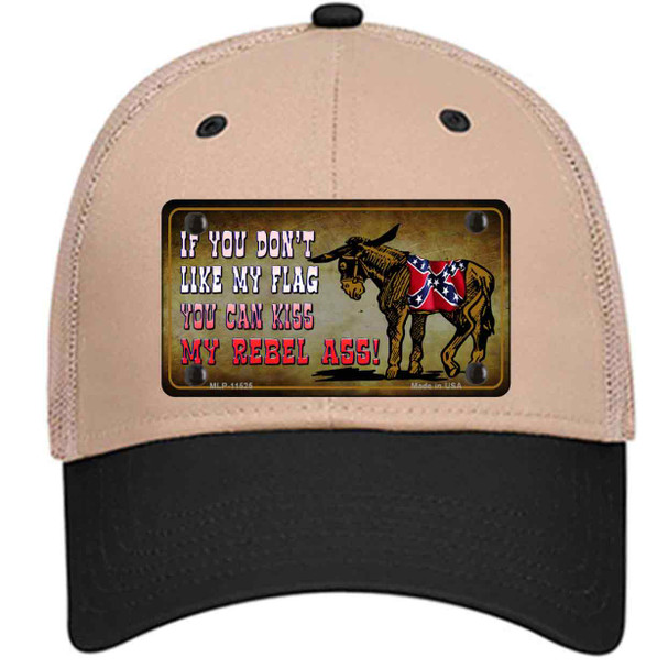 Dont Like My Flag Kiss My Rebel Ass Wholesale Novelty License Plate Hat